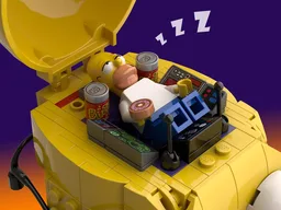 Upscaled Minifigure Homer