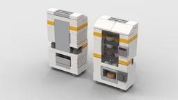 Vending Machine in Minifig scale