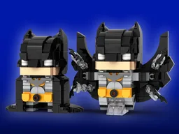 Bat Man Brickheadz LEGO MOC - DC