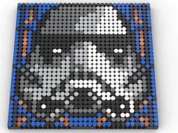 Stormtrooper Helmet Mosaic