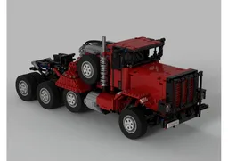 Oshkosh M911 Red Version HET (Heavy Equipment Transporter)