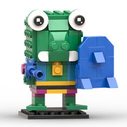Genghis Frog Brickheadz (Playmates Version)