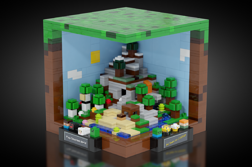 Lego The Grass Block