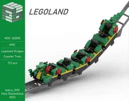 Legoland Dragon Coaster Train