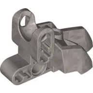 Large Figure Foot, with Ball Socket 3 x 5 x 2 / Flat Silver