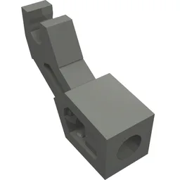 Arm Mechanical with Clip [Thick Support] / Dark Bluish Gray