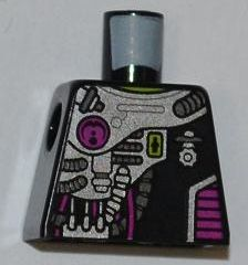Lego Torso Alien Conquest Alien Diagonal Armor Pattern