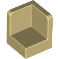 Panel 1 x 1 x 1 Corner / Tan