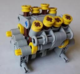 compact V8 for set 42123
