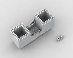 Upscaled 1x3 arch