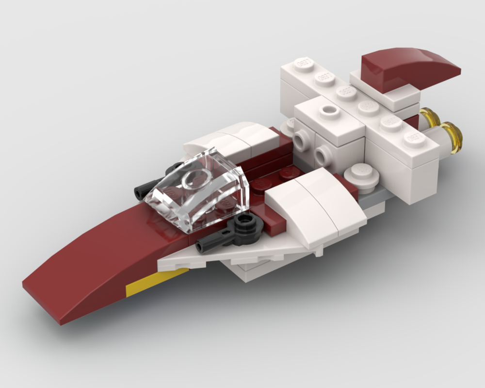 Lego ALTERNATE BUILD LEGO A-Wing Mini 912060 | J Starfighter Delta-7 Microfighter