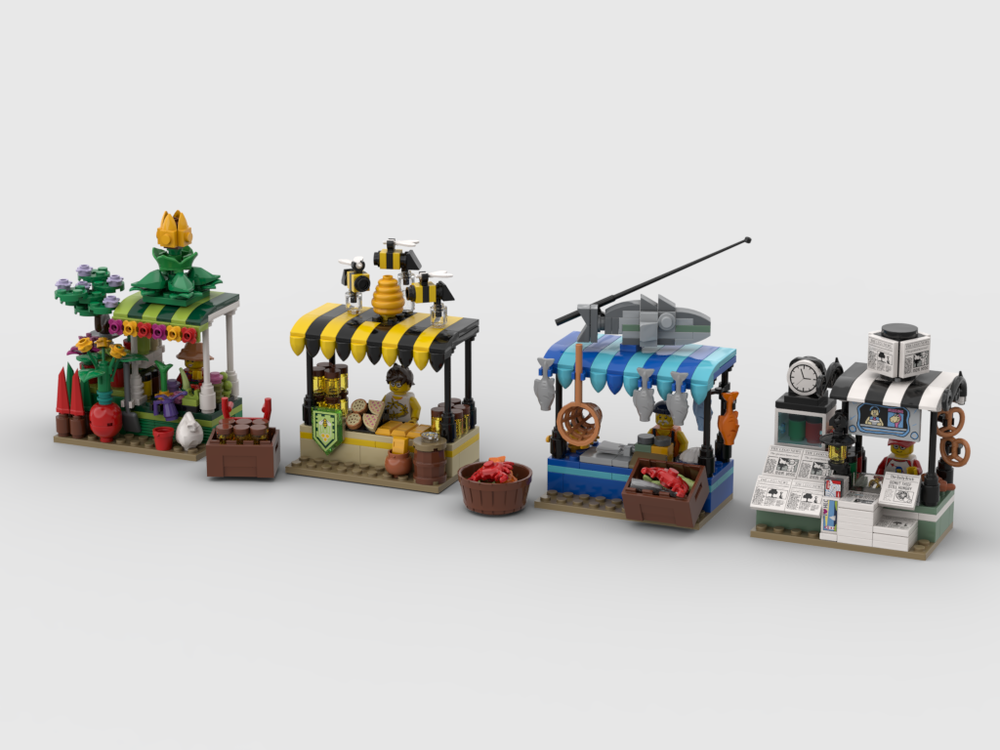 Lego Market Stand Pack #5
