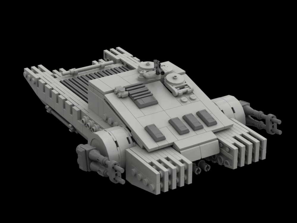 Lego TX-225 GAVw "Occupier" combat assault tank (Free PDF Instructions)