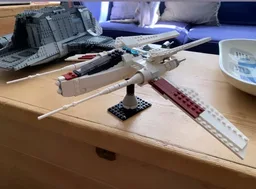 Vector Starfighter High Republic minifigure scale
