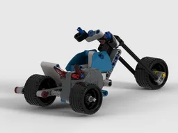 Chopper with pullback motor sidecar