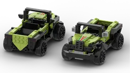 76899 Windowless Jeep