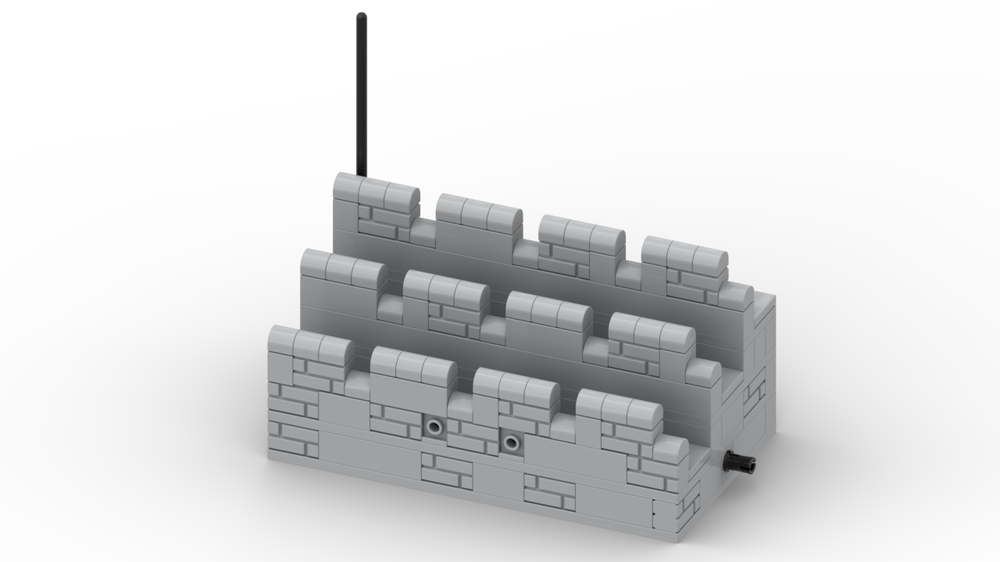 Lego Castle Minifigure Display Stand