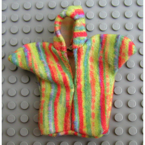 Lego Scala, Baby Jacket, Hooded with Rainbow Print / Yellow