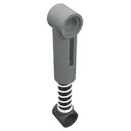 Technic Shock Absorber 6.5L with Normal Spring [Complete Assembly] / Light Gray