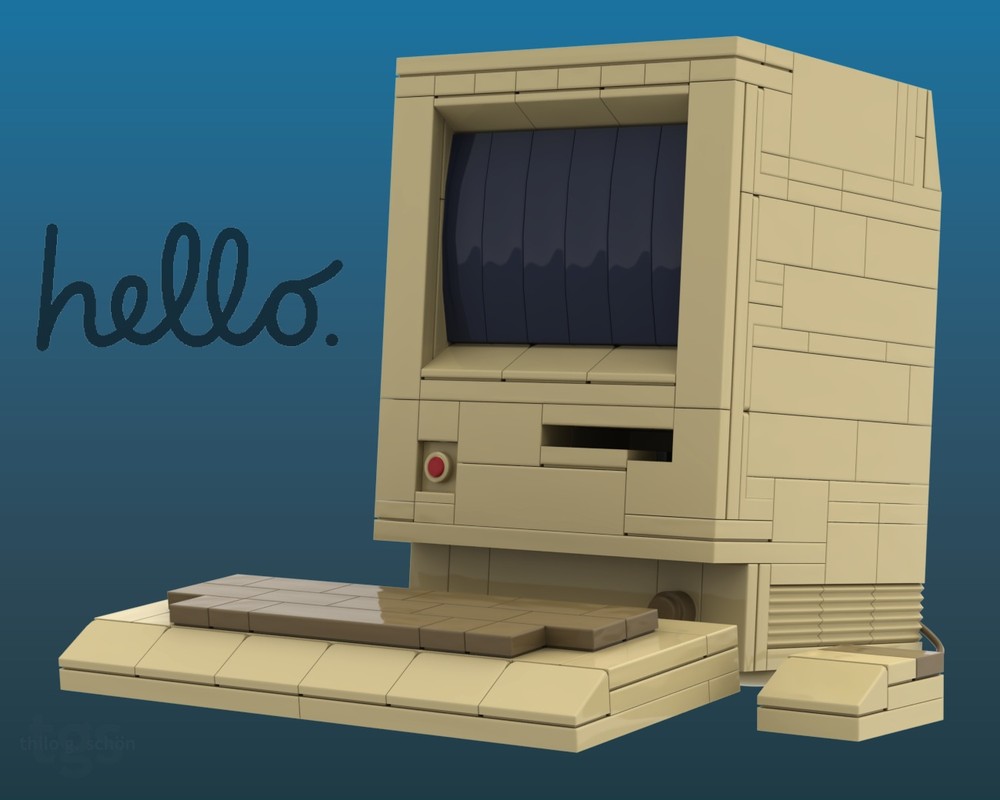 Lego Macintosh 128K