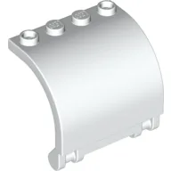 Panel 3 x 4 x 3 Curved / White
