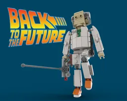 Doc Emmett Brown with RC, Back to the future <=