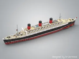 RMS Queen Mary (Building instructions only)