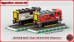British Rail Class 08 Shunters (8W) (Opposites 02)