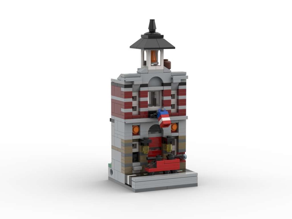 Lego Mini modular - Fire brigade