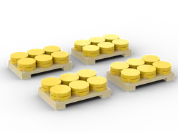 Alkmaar Cheese market | Cheese pallets