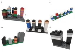 Micro blocky caracters