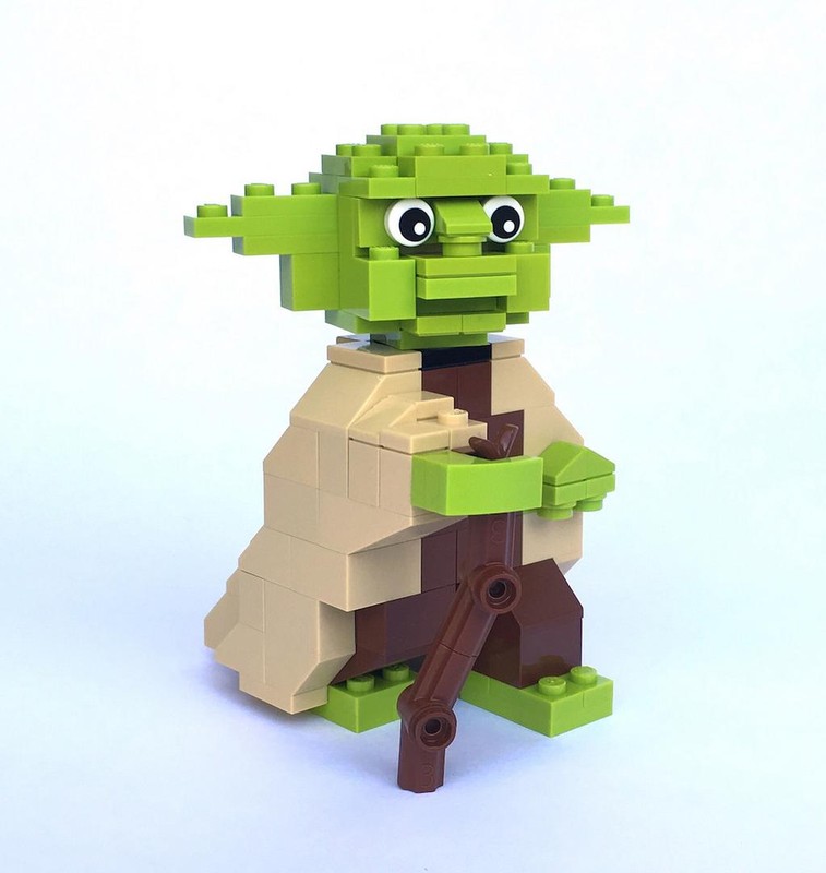 Lego Brickbuilt Yoda