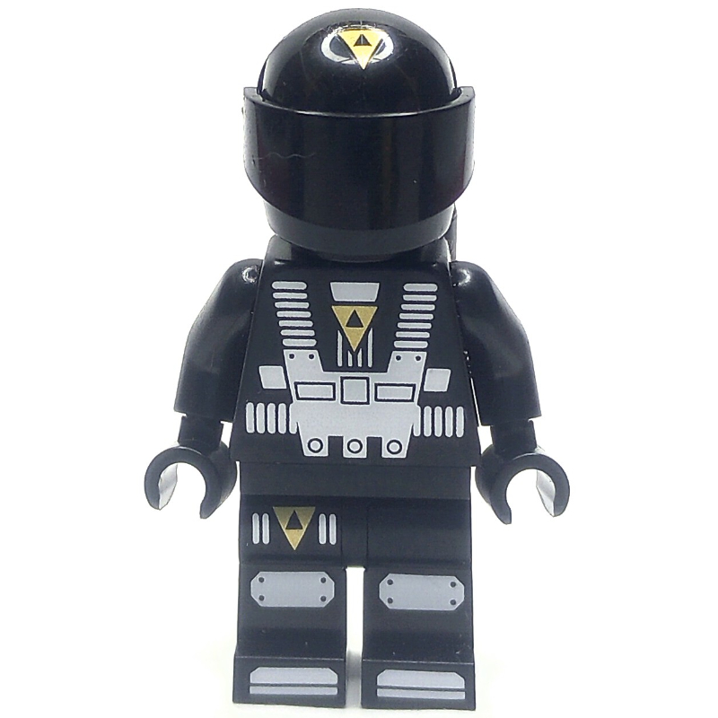 Lego Blacktron I - Rerelease, Gold Logos