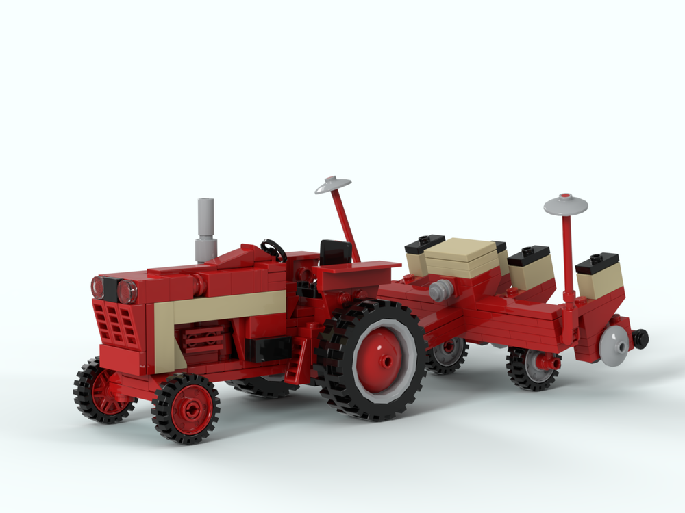 Lego IH 1066 with Cyclo 900 Corn Planter
