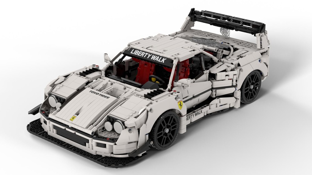 Lego Ferrari F40 Liberty Walk