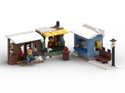 31093 Winter Market Stalls