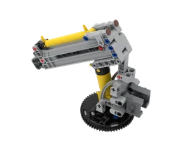 Mini pneumatic crane