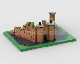 Caerlaverock Castle (Mini MOC)