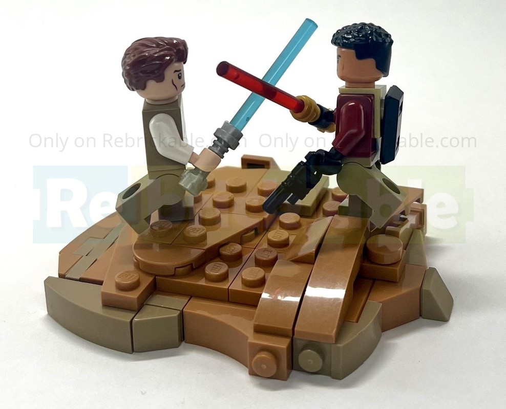 Lego Mini Builds: Cal Kestis VS Bode Akuna