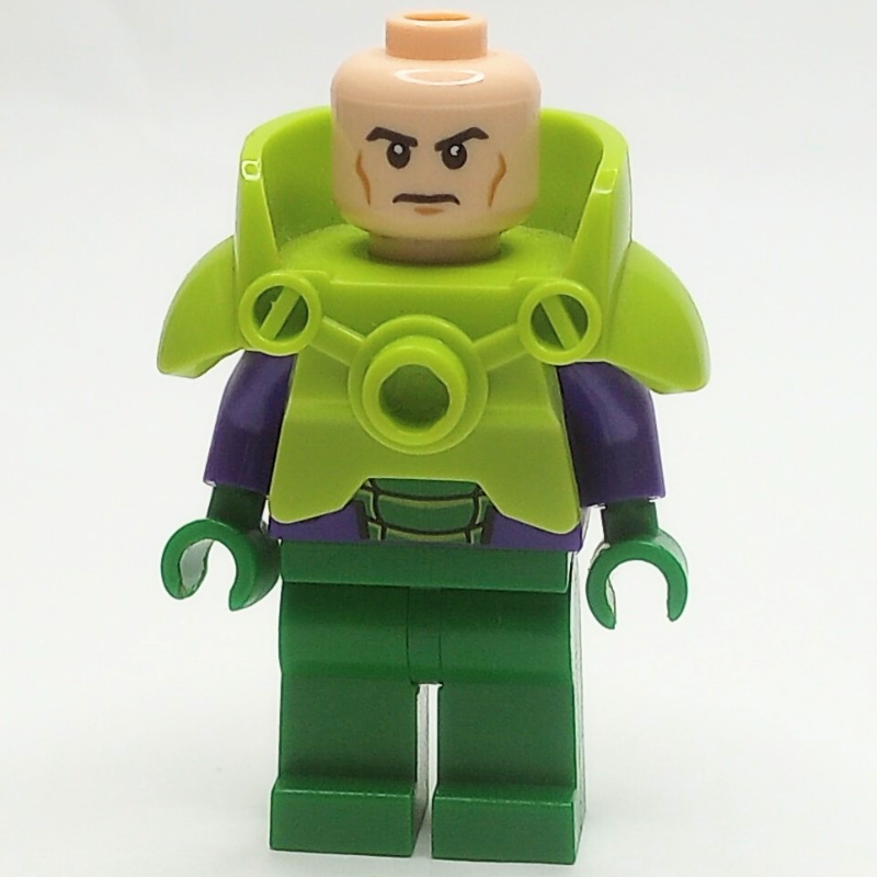 Lego Lex Luthor with Green Legs and Shoulder Armor
