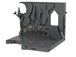 Batcave Suit Display and Entrance BTAS The Animated Series