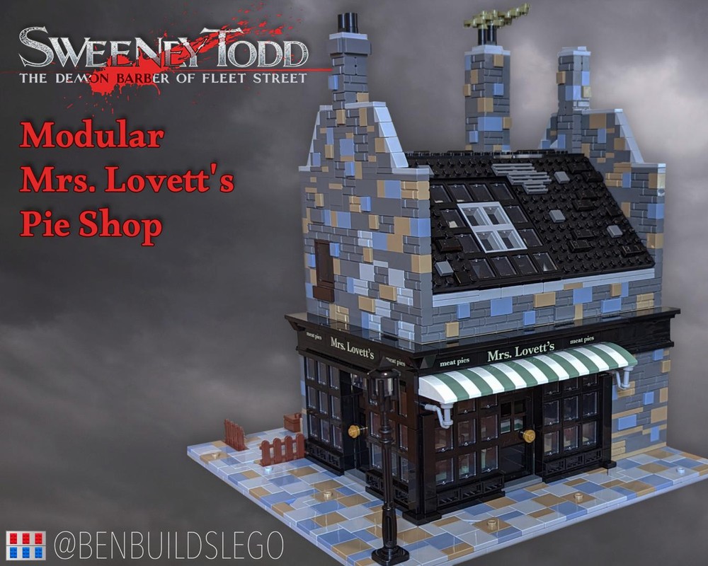 Lego Modular Mrs. Lovett's Pie Shop