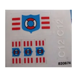 Sticker Sheet for Set 6353-1 / [No Color/Any Color]