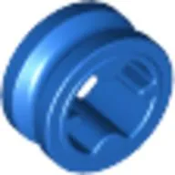Technic Bush 1/2 Smooth with Axle Hole Reduced / Blue