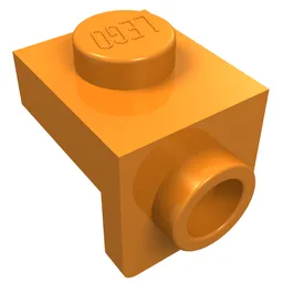 Bracket 1 x 1 - 1 x 1 / Orange