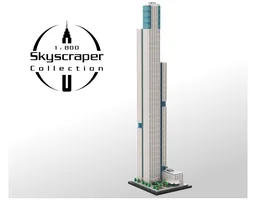 Tower 1 at Nanjing Financial City II 1:800 Scale