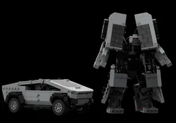 Discharge Cybertruck Transformer (Abandoned Project)