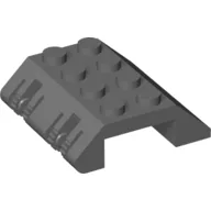 Slope 45° 4 x 4 Double with Locking Hinge / Dark Bluish Gray