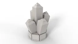 Lego Crystal (10:1 Scale)