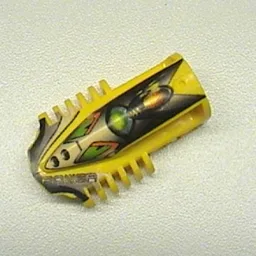 Technic Block 3 x 5 x 1 2/3 with RoboRider Power Print / Yellow